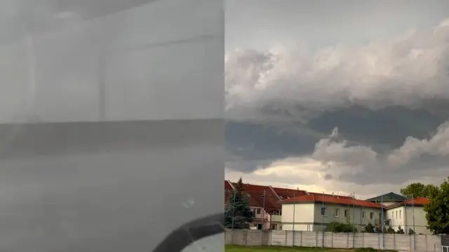 V Bratislave vo štvrtok úradovala supercela.
